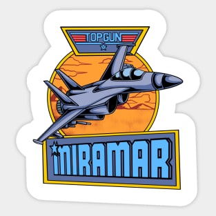 Top Gun Miramar - Weapons School Sticker